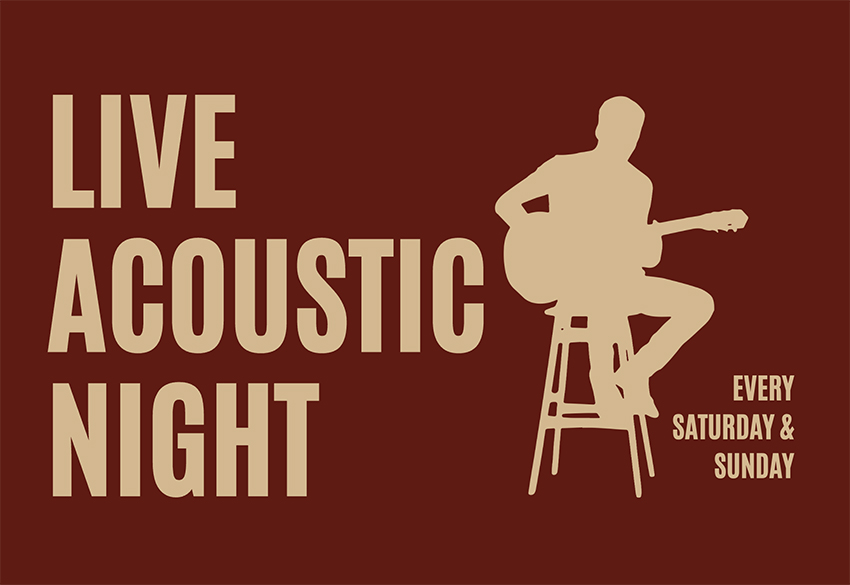 Live acoustic Music